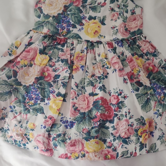 Ralph Lauren Blue Label Kids Dress - Floral Multicolor - Picture 4 of 4